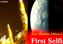 Sun Mission Aditya L1 First Selfie