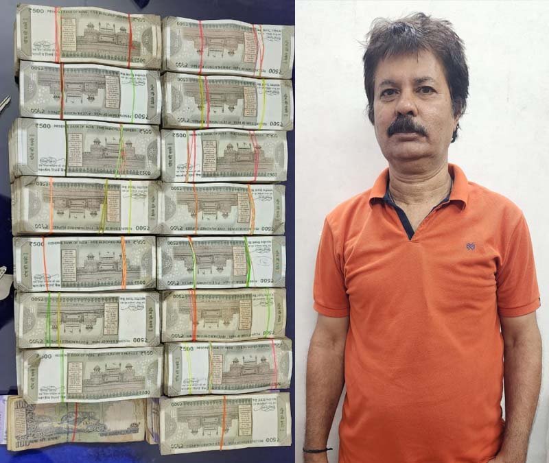 Rs 3467000 in cash was seized during checking