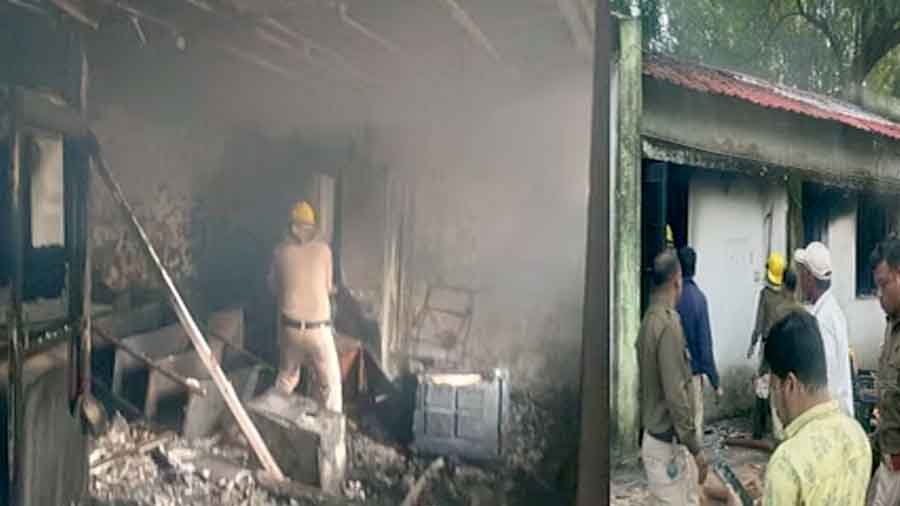 Bungalow of former minister Guru Rudra Kumar