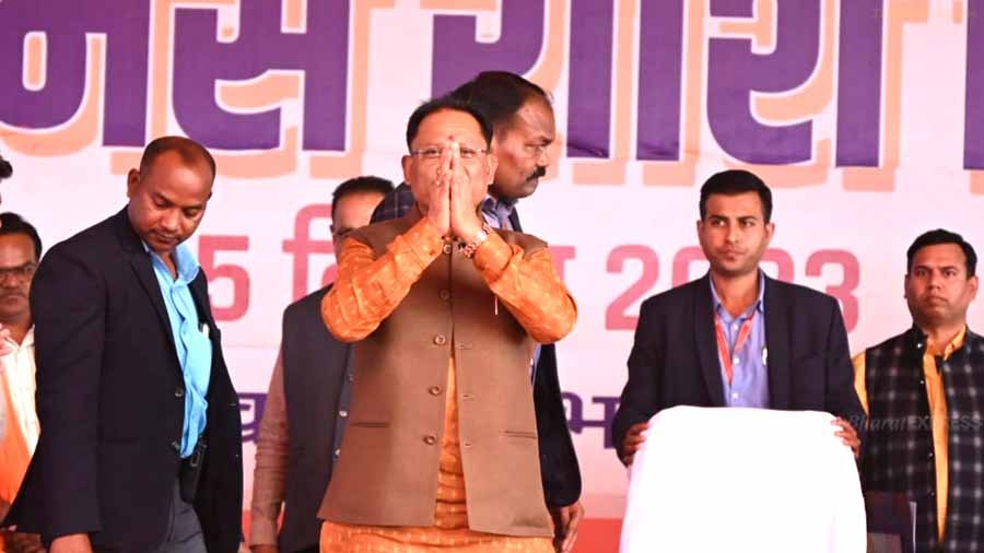 Chief Minister Vishnu Dev Sai Chhattisgarh