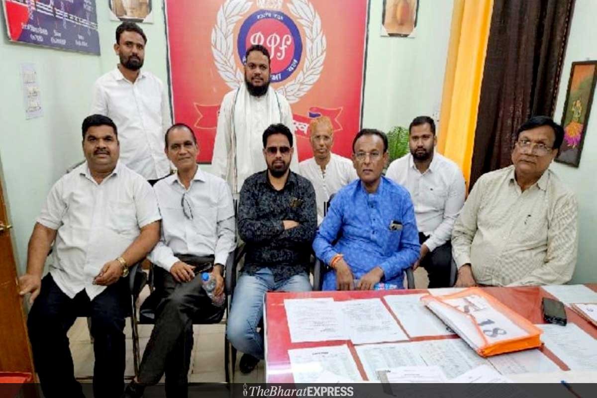 Congress Vijay Kesharwani arrested