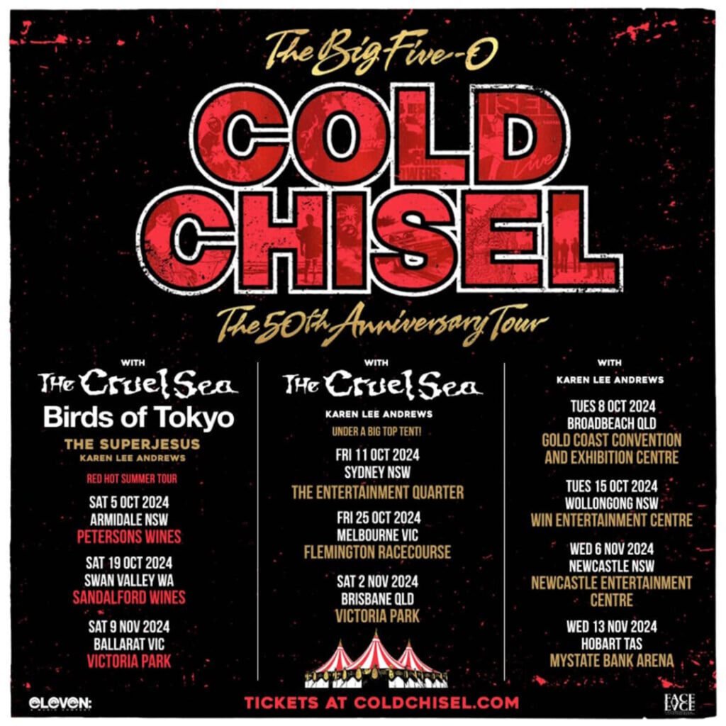 2024 Cold Chisel Tour
