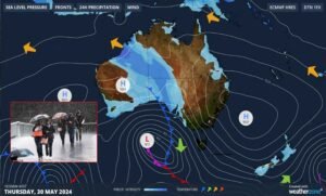 Weather Extensive rain Australia heavy rainfall Weather Extensive rain Australia heavy rainfall