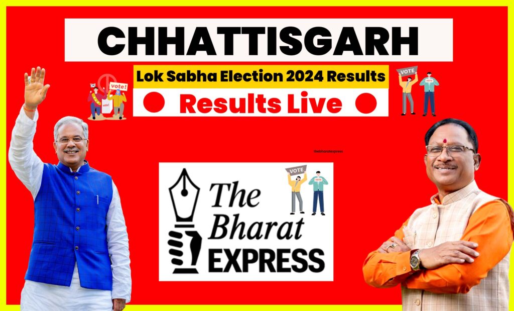 chhattisgarh Lok Sabha Election Results 2024 live news kya hai chhattisgarh Lok Sabha Election Results 2024 live news kya hai
