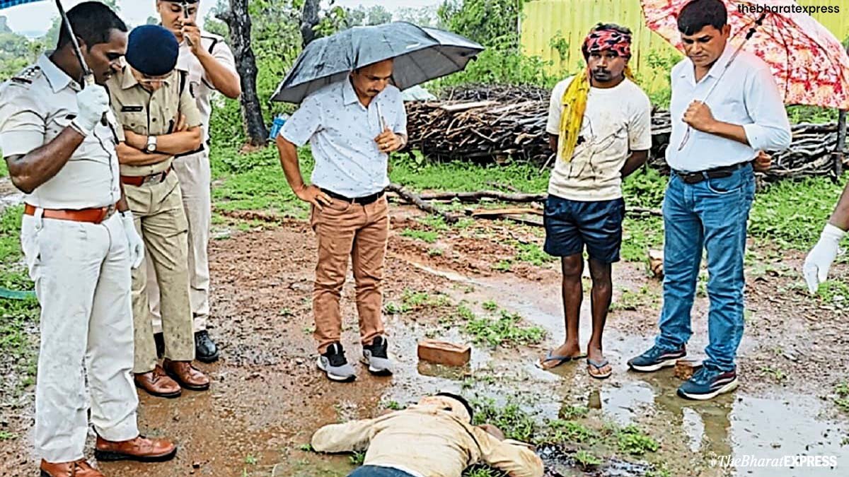 cg BJP leader Murder news