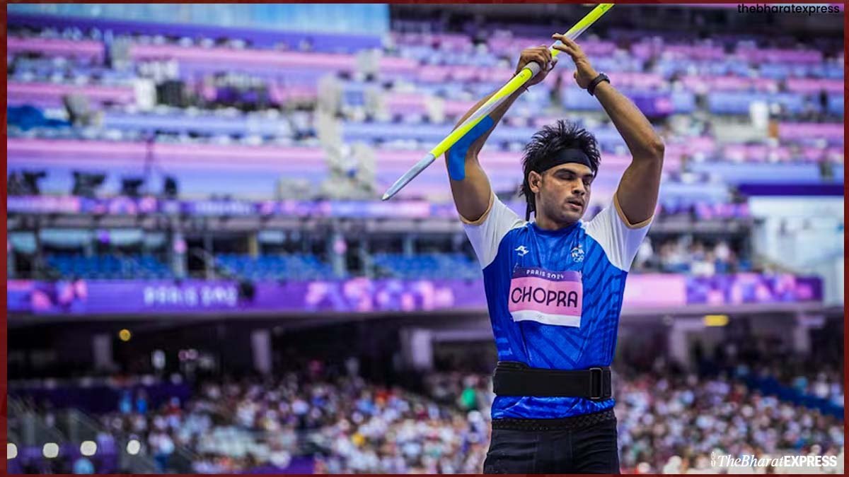 Neeraj Chopra in Paris Olympics 2024