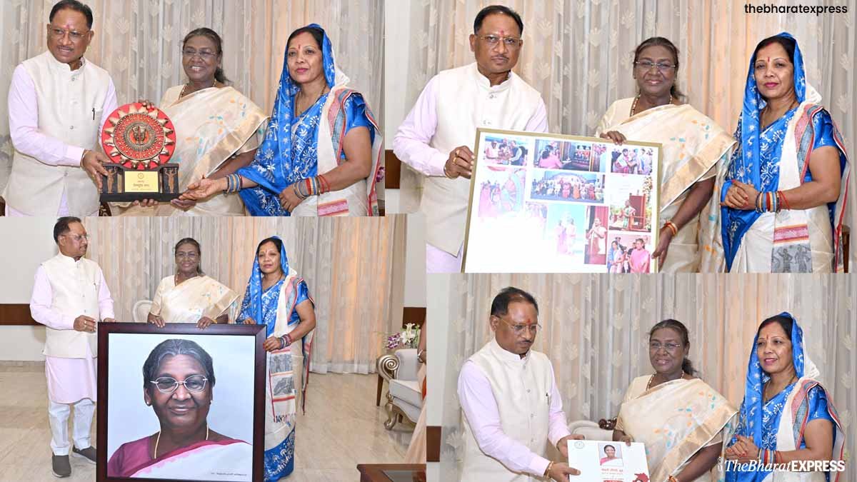 CM Sai Gift for President Murmu