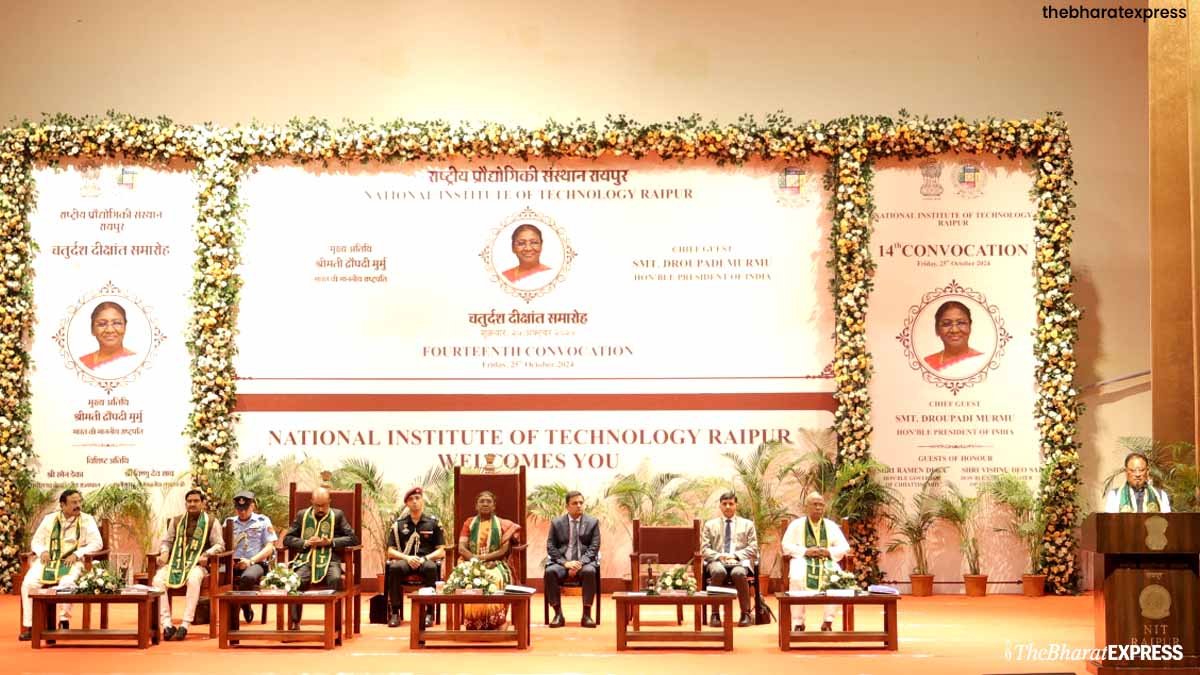 President's visit to Chhattisgarh