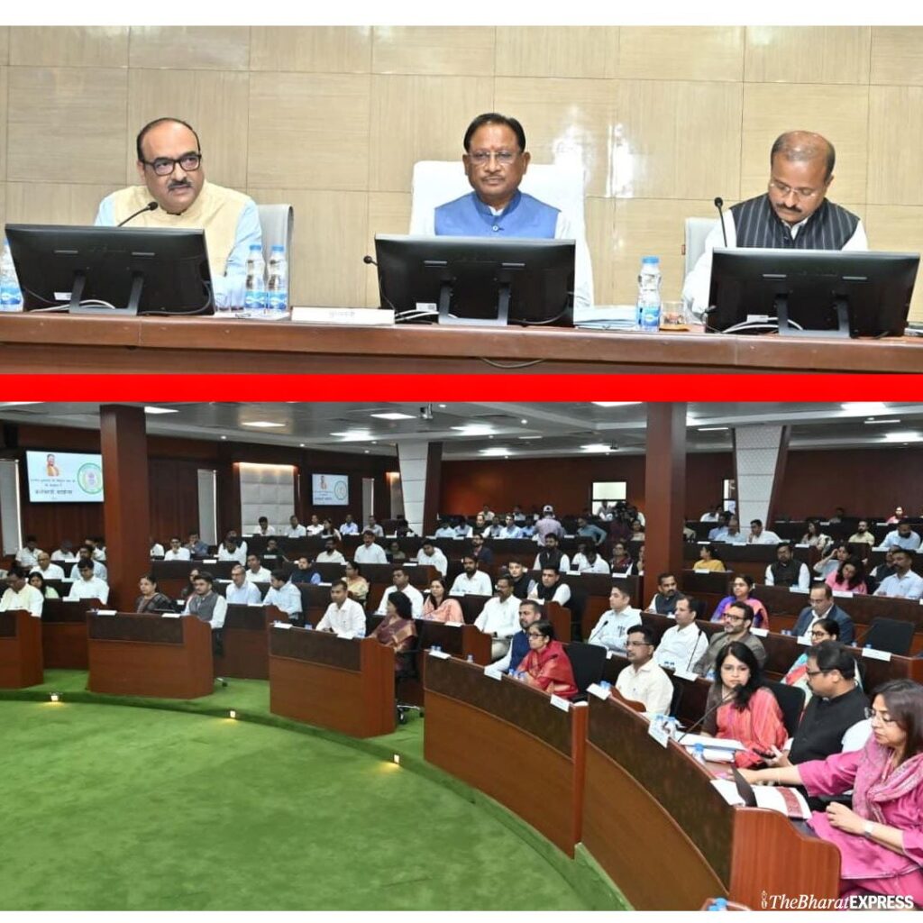 मुख्यमंत्री विष्णु देव साय ने अधिकारियों को दिए सख्त निर्देश