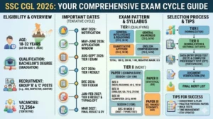SSC CGL 2026: कर्मचारी चयन आयोग ने निकाली 12,256 पदों पर बंपर भर्ती, 22 जून तक करें आवेदन